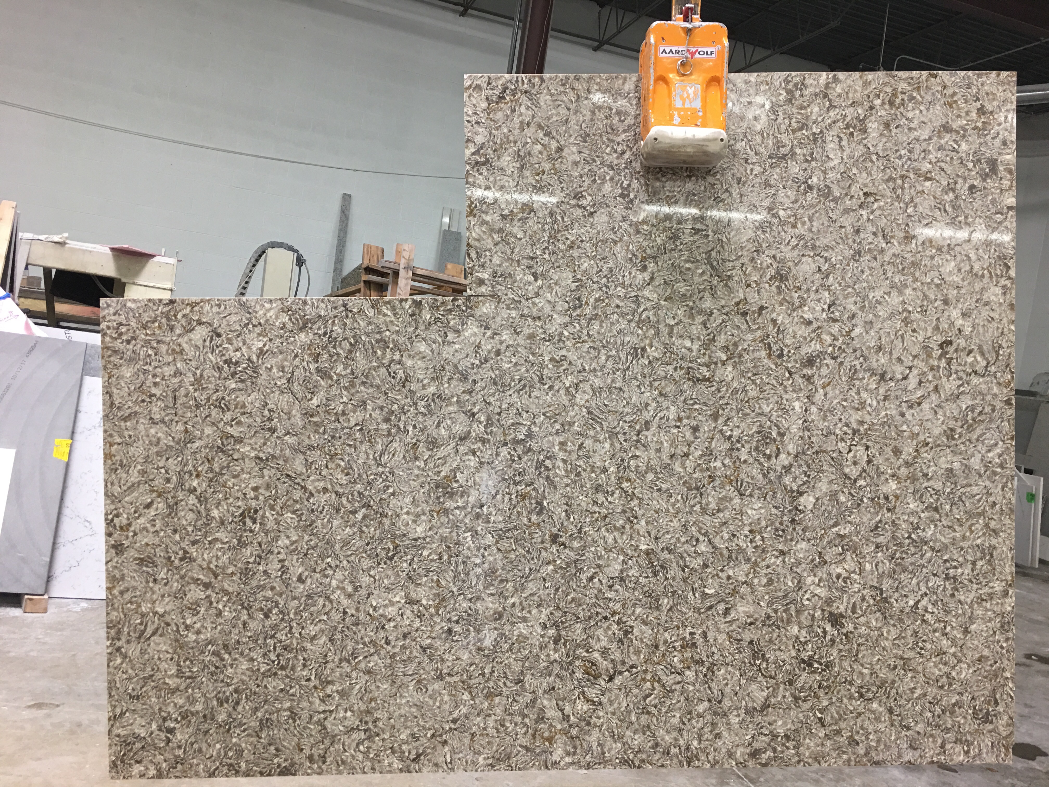 Remnants Chantilly Taupe Artistic Granite And Quartz